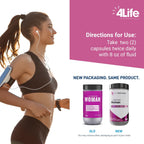 4Life Transform Soporte para el Bienestar de la Mujer con L-Citrulina, 120 Cápsulas