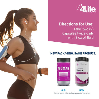 4Life Transform Woman Wellness Support con – Identifica tus necesidades: Cada mujer tiene requerimientos – Image 4