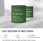 BodyHealth Gut Restore con PerfectAmino, ImmunoLin y Ácido Húmico - Suplemento para la Salud Digestiva e Inmune - Sin Sabor - 30 Dosis
