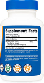 Nutricost Dihydromyricetin (DHM) Cápsulas 350mg, 90 cápsulas - Vegano, Sin Gluten