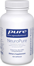 Pure Encapsulations NeuroPure | Suplemento Hipoalergénico para el Bienestar Emocional y el Estrés | 120 Cápsulas