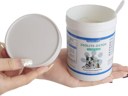 Polvo Detox de Zeolita Natural para Perros y – Movilidad articular: Formulado para ayudar a mantener la – Image 3