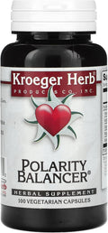 Kroeger Herb Polarity Balancer Cápsulas Vegetarianas, 100 uds