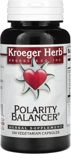 Kroeger Herb Polarity Balancer Cápsulas Vegetarianas, 100 uds
