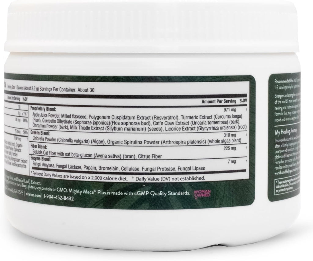 VIDAPURA Mighty Maca Plus Mango – Superfood Greens en Polvo