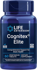 Life Extension Cognitex Elite, 60 comprimidos – con salvia, arándano, ashwagandha, fosfatidilserina y vinpocetina