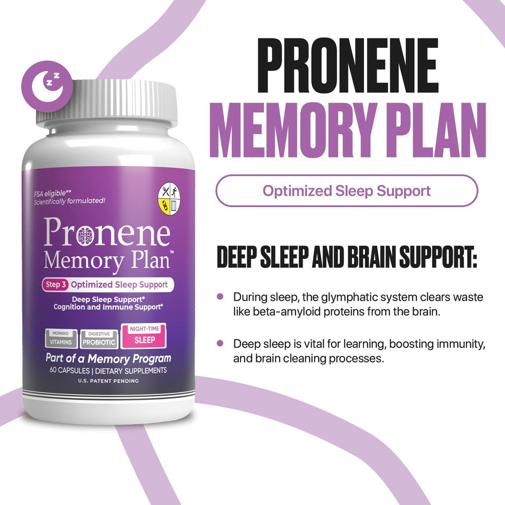 Pronene Memory Plan Optimized Sleep Support - 60 Cápsulas