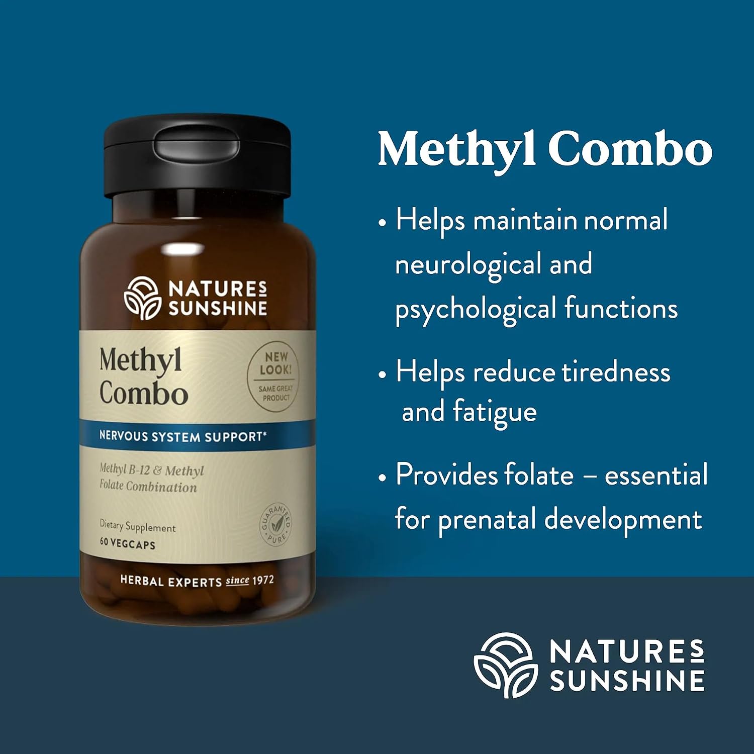 Nature's Sunshine Methyl Combo 60 Cápsulas