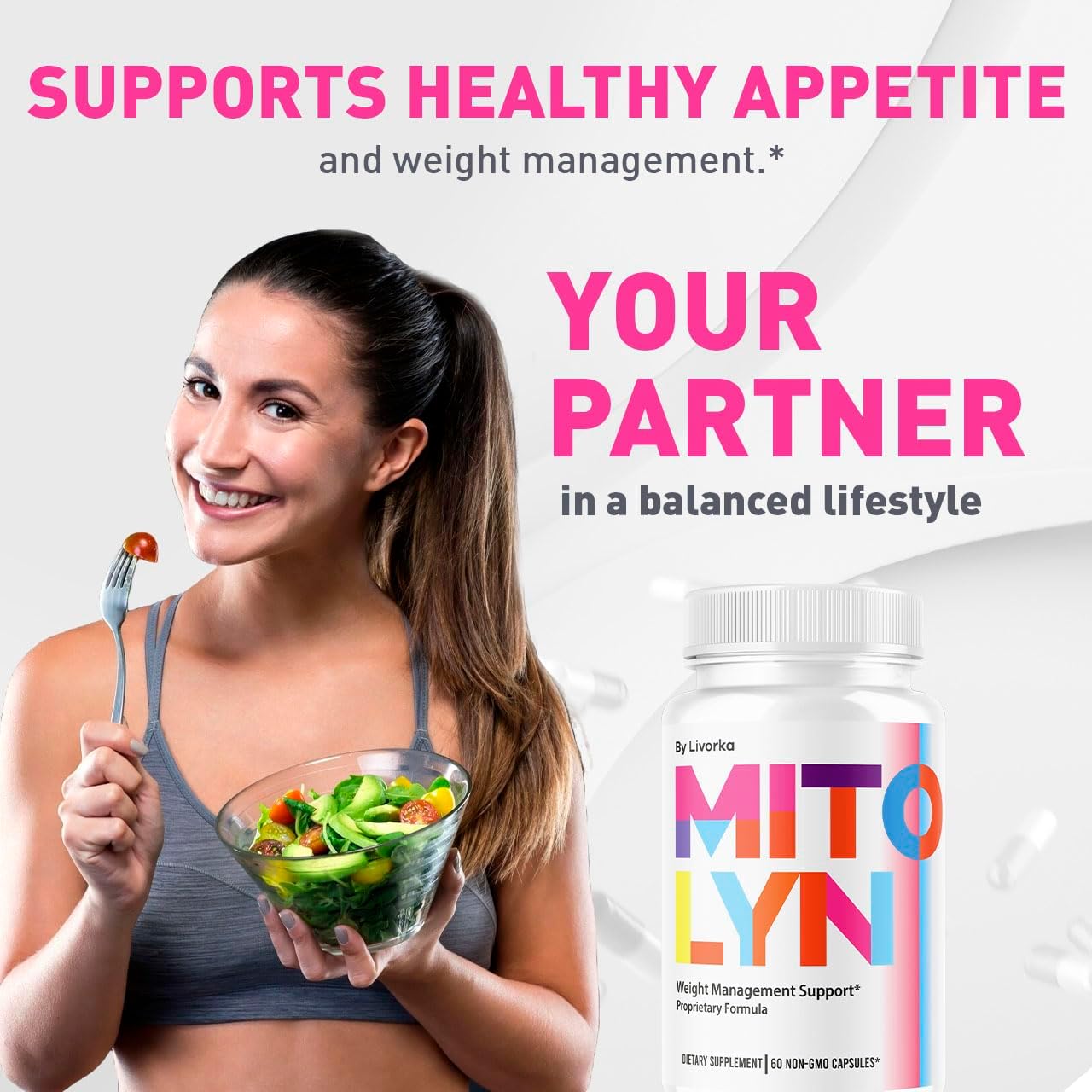 Mitolyn - Complemento Avanzado para el Control de Peso - 60 Cápsulas