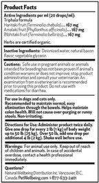 Pet Wellbeing Smooth BM Gold para Perros - Suplemento Digestivo Herbal - 59 ml