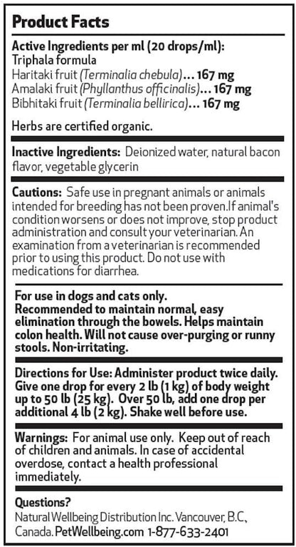 Pet Wellbeing Smooth BM Gold para Perros - Suplemento Digestivo Herbal - 59 ml – Image 4