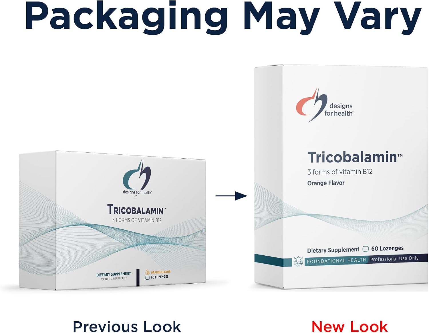 Designs for Health B12 Tricobalamin – 3000mcg Triple B12 Sublingual (60 Comprimidos)
