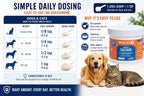 Eggshell Calcium for Pets - 12 oz. Polvo de Cáscara de Huevo Natural, Suplemento Mineral Ultra Puro para Gatos y Perros