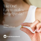 Pure D3 5000 UI – Suplemento de Vitamina D3 (Colecalciferol), 90 Minicápsulas