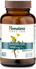Himalaya Diente de León - Suplemento de Raíz de Diente de León para el Bienestar Diario - Vegano, Sin Gluten, 1000 mg, 60 Cápsulas