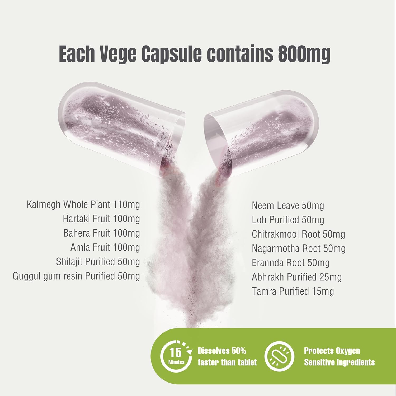 Herbsforever Arogya Vardhini Cápsulas - 90 Cápsulas Vegetales de 800 mg