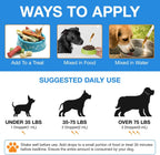 Xsvseie Gotas para la Tos de las Perreras - Suplemento Herbal Natural para Perros