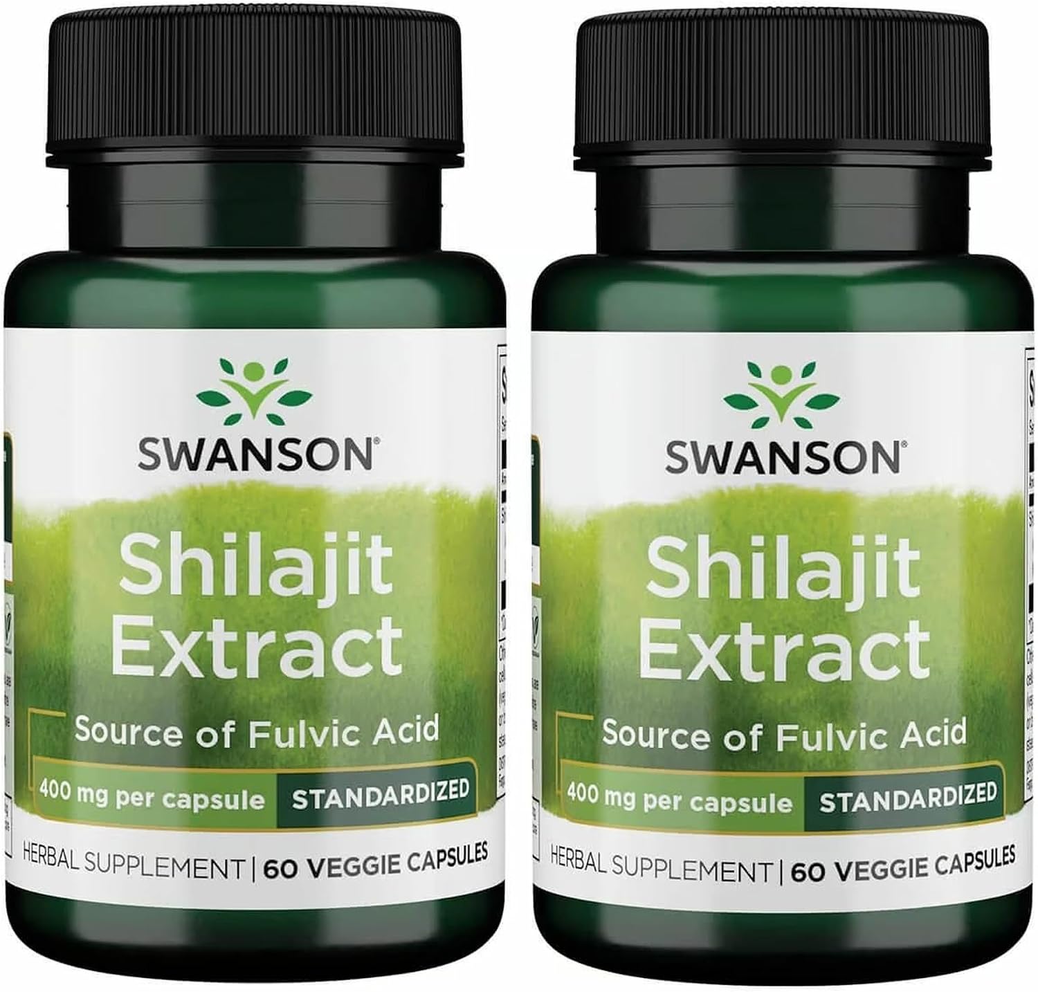 Swanson Aspartato de Calcio - 200 mg, 60 Cápsulas Vegetales (2 Paquetes)