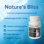 Nature'sbliss Cicloastragenol 10 mg, 30 Cápsulas