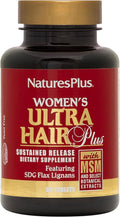 NaturesPlus Women's Ultra Hair Plus - 60 Comprimidos de Liberación Sostenida