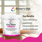 Breeder's Edge Oxy Mate - Suplemento Prenatal para Perras y Gatas Gestantes - 30 Masticables