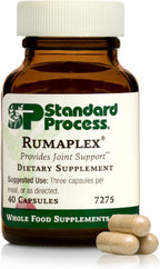 Standard Process Rumaplex - Suplemento de apoyo hepático con vitamina A y niacina, 40 cápsulas