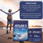 ROCK SOLID JETLAG X - Complemento Alimenticio para Jet Lag
