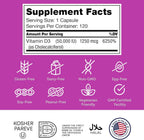 Zahler - Advanced Vitamin D3 50000 IU Cápsulas (120 unidades) - Suplemento Semanal de Vitamina D3