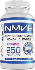 MAAC10 NMNH (Dihidronicotinamida Mononucleótido) 250 mg por Dosis | 60 Cápsulas | Uthpeak™