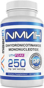 MAAC10 NMNH (Dihidronicotinamida Mononucleótido) 250 mg por Dosis | 60 Cápsulas | Uthpeak™