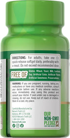Nature's Truth Vitamina D3 10.000 UI – 100 Cápsulas Blandas