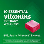 Vitafusion Soft Chews Daily Wellness Multi - Multivitamínico Masticable para Adultos, Envueltos Individualmente, Sabor Berry Fusion, 30 Chews (30 Días)