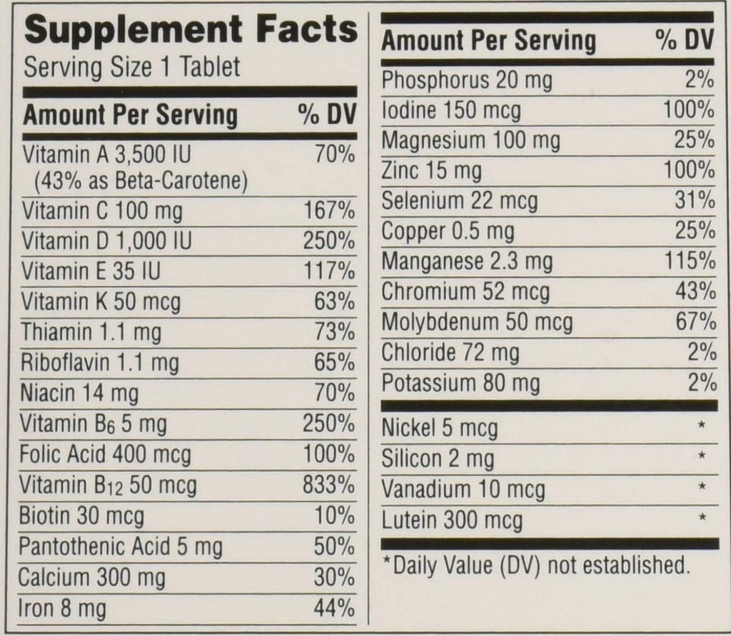 Centrum Silver Multivitamínico Mujer 65 comprimidos (Pack de 2)