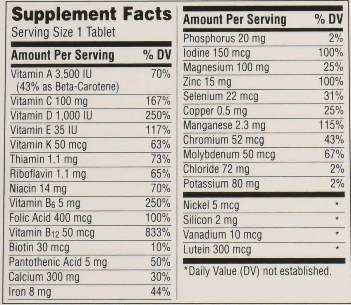 Centrum Silver Multivitamínico Mujer 65 comprimidos (Pack de 2) – Image 3