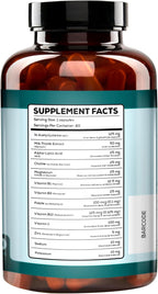 Zethyr St. Liver Detox+ con Cardo Mariano - Dosis Premium - Limpieza Hepática con NAC, ALA, Colina y Vitaminas B - 80 Cápsulas para Apoyo Antioxidante Diario