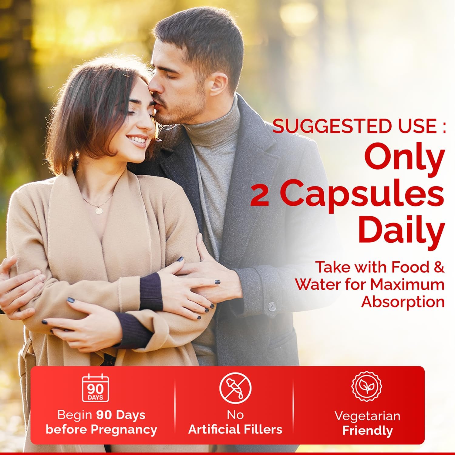 Conceive Plus Motility Support para Hombres, 60 Cápsulas