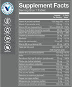The Vitamin Shoppe One Daily Multivitamínico para Hombres, 180 Comprimidos