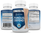Justified Laboratories (2 Pack) Fungus Defend Probiótico 1.5 mil millones UFC 120 Cápsulas