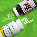 NaturesPlus Shot-O-B12 - 30 comprimidos sublinguales, 5000 mcg, sabor bayas silvestres, vegano, sin gluten