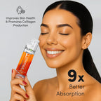 Aurora Nutrascience Vitamina C Liposomal Líquida - 3000 mg por Dosis - Sin Azúcar - 32 Sobres Individuales Sabor Naranja