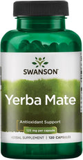 Swanson Yerba Mate (4:1) Extracto Concentrado - 125 mg, 120 Cápsulas
