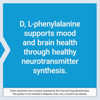 Life Extension D,L-Fenilalanina, 500 mg, 100 Cápsulas