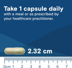 Bariatric Fusion Multivitamínico con Hierro para Mujeres y Hombres | 1 Cápsula al Día | 45mg de Hierro | 30 Cápsulas | 1 Mes