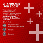 Globulo Rojo Suplemento de Hierro con Vitaminas B, 60 comprimidos