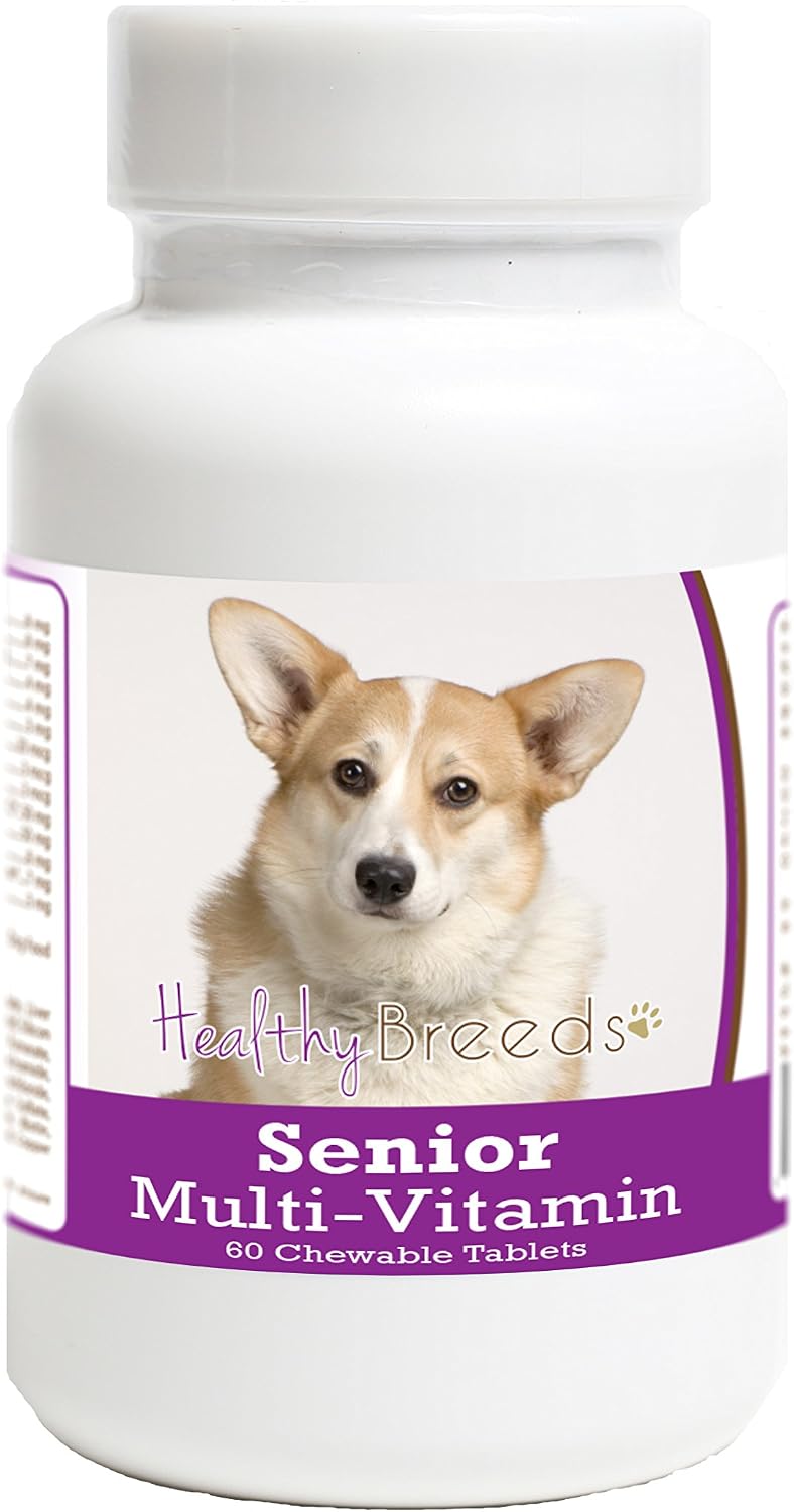 Healthy Breeds Cardigan Welsh Corgi Senior Dog Multivitamin Tablets 60 Count - görsel 1