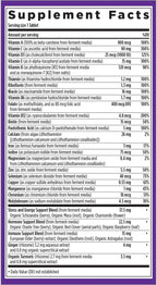 New Chapter Every Woman's One Daily - Multivitamínico para Mujeres Fermentado con Probióticos + Hierro + Vitaminas B + Vitamina D3 + Ingredientes Orgánicos No-GMO, 24 Comprimidos
