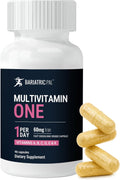 BariatricPal Multivitamin ONE - Multivitamínico bariátrico con hierro (60 mg), 90 cápsulas
