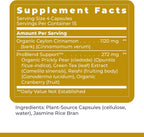 Premier Research Labs PancreVen – Apoyo Pancreático con Canela Orgánica de Ceilán y Tuna – 120 Cápsulas Vegetales