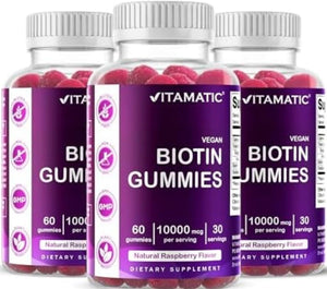 Vitamatic Biotina Gomitas 10.000 mcg - 3 – El metabolismo energético normal. – Image 1