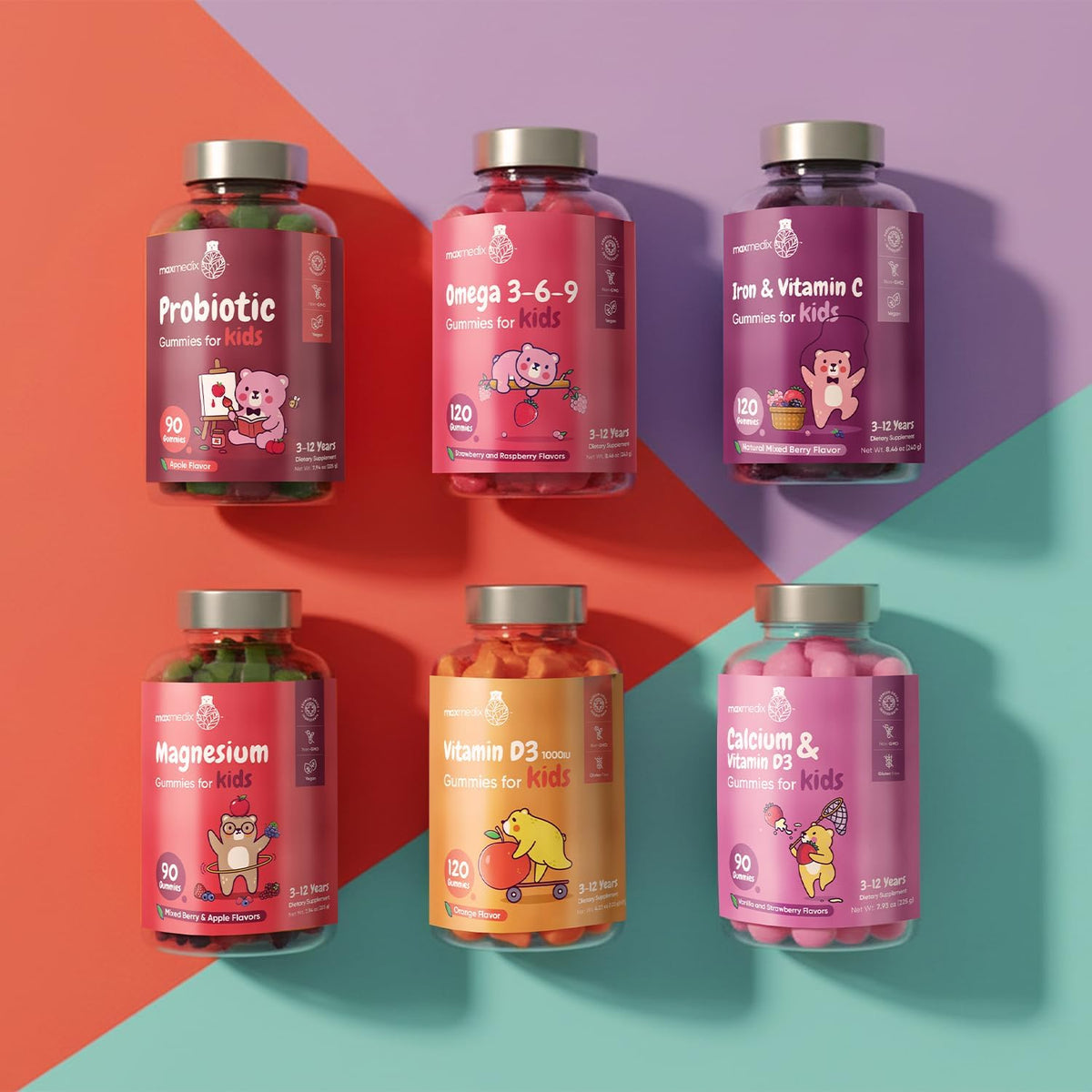 maxmedix Gomitas Multivitamínicas para Niños – Certificaciones: Buscar sellos como GMP (Buenas Prácticas de – Image 10